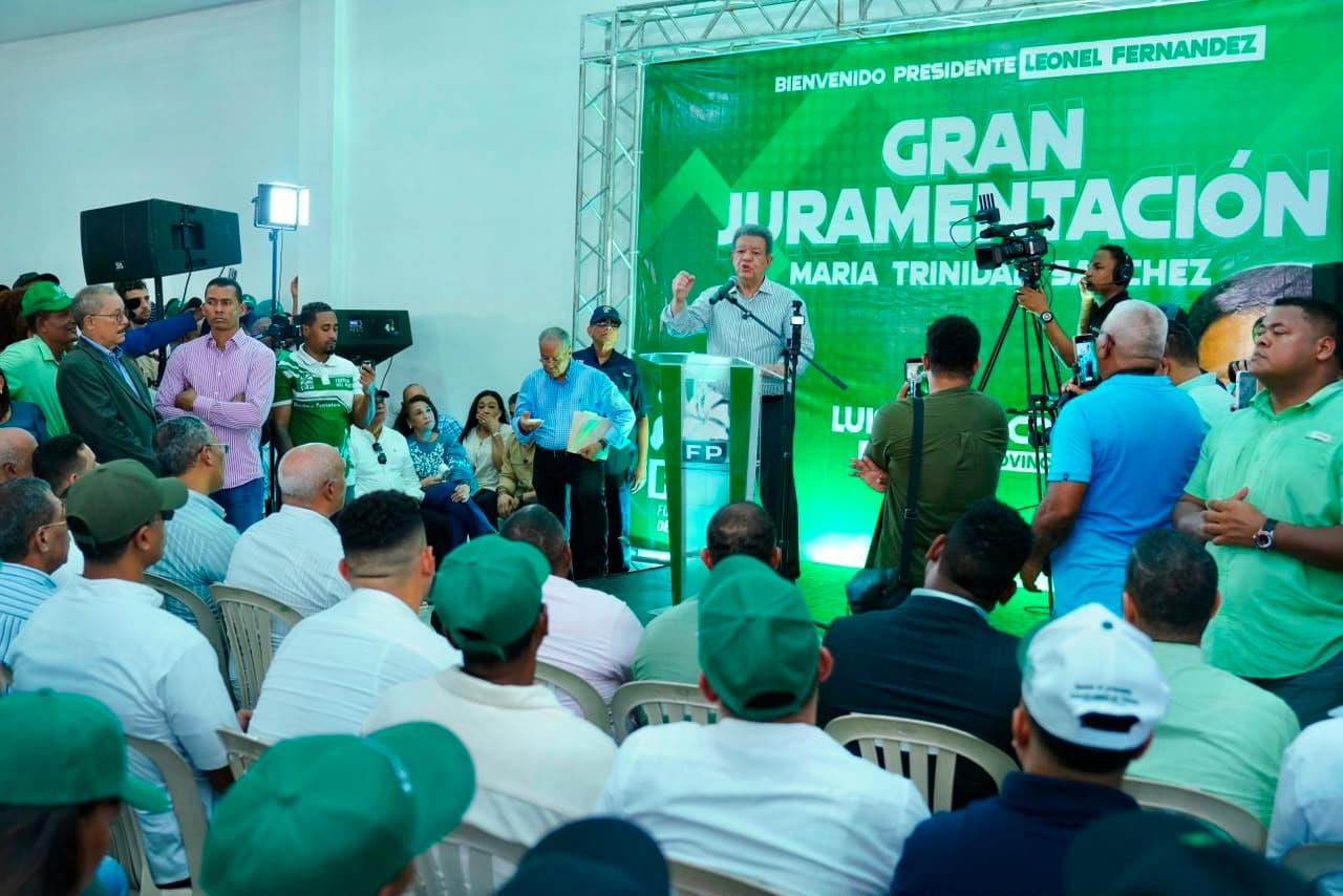 Leonel en Nagua